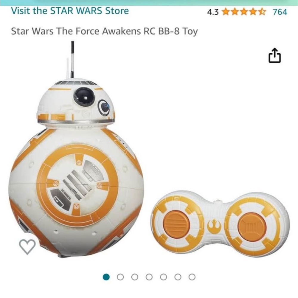 Star Wars Force Awakens BB-8 RC